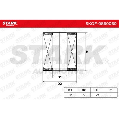 Filtr Oleju Stark SKOF-0860060 SKOF-0860060 - foto 6