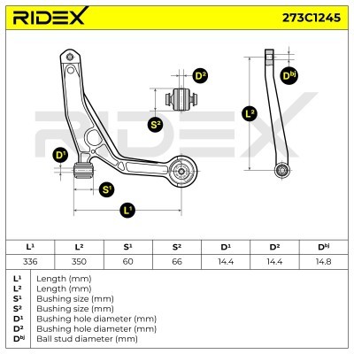 Wahacz RIDEX 273C1245 273C1245 - foto 6