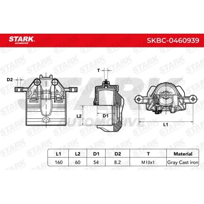 Zacisk Hamulcowy Stark SKBC-0460939 SKBC-0460939 - foto 6