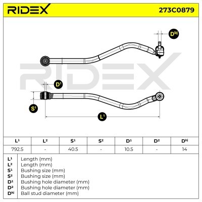 Wahacz RIDEX 273C0879 273C0879 - foto 6