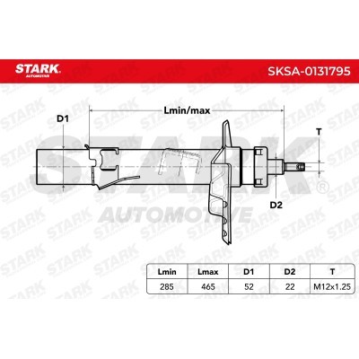 Amortyzator Stark SKSA-0131795 SKSA-0131795 - foto 3