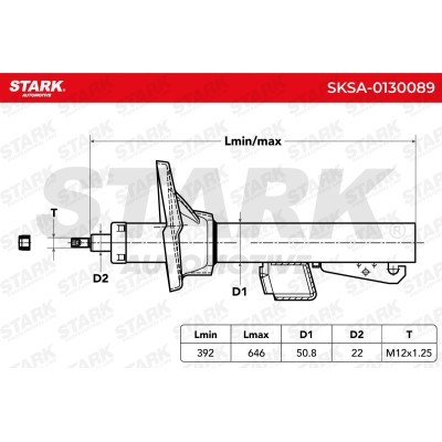 Amortyzator Stark SKSA-0130089 SKSA-0130089 - foto 3