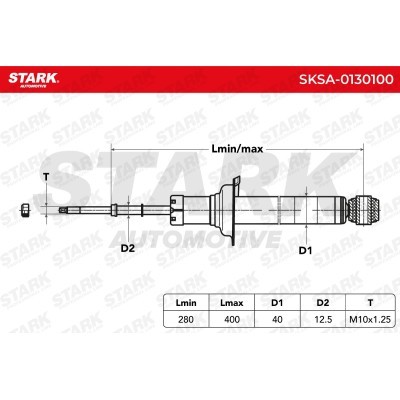 Amortyzator Stark SKSA-0130100 SKSA-0130100 - foto 4