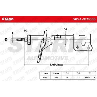 Amortyzator Stark SKSA-0131058 SKSA-0131058 - foto 3