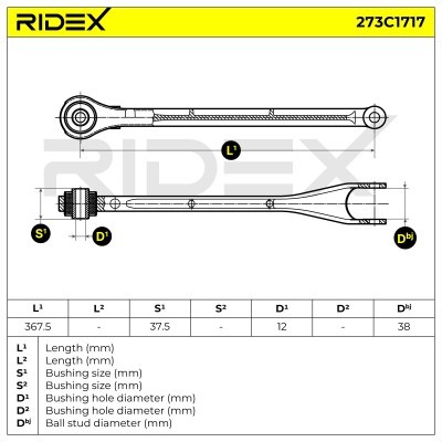Wahacz RIDEX 273C1717 273C1717 - foto 5