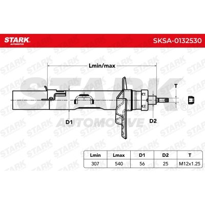 Amortyzator Stark SKSA-0132530 SKSA-0132530 - foto 7