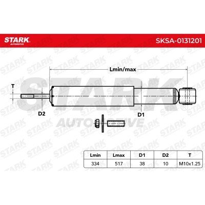 Amortyzator Stark SKSA-0131201 SKSA-0131201 - foto 3