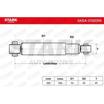 Amortyzator Stark SKSA-0130316 SKSA-0130316 - foto 3