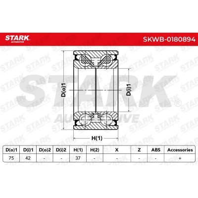 Łożysko Koła Stark SKWB-0180894 SKWB-0180894 - foto 5