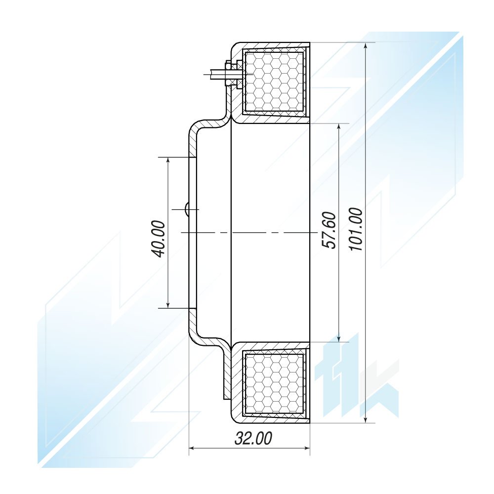 Elektromagnes Sprężarki Klimatyzacji PANASONIC V09 Mazda, 12V 116PV09201 - foto 3
