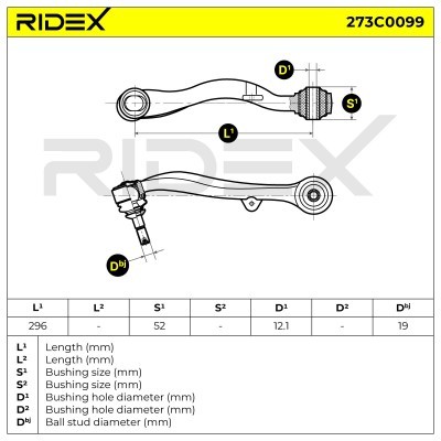 Wahacz RIDEX 273C0099 273C0099 - foto 4