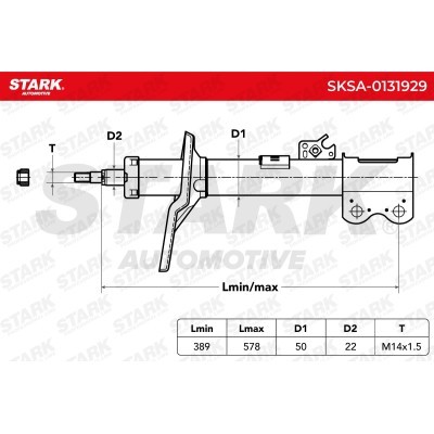 Amortyzator Stark SKSA-0131929 SKSA-0131929 - foto 8