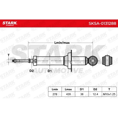 Amortyzator Stark SKSA-0131288 SKSA-0131288 - foto 3