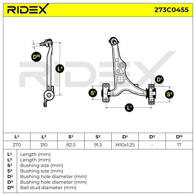 Wahacz RIDEX 273C0455 273C0455 - foto 4