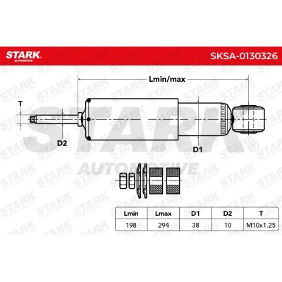 Amortyzator Stark SKSA-0130326 SKSA-0130326 - foto 5