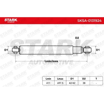 Amortyzator Stark SKSA-0131924 SKSA-0131924 - foto 3