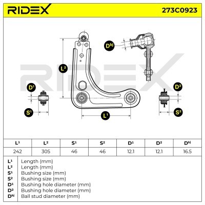 Wahacz RIDEX 273C0923 273C0923 - foto 5
