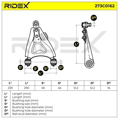 Wahacz RIDEX 273C0162 273C0162 - foto 4