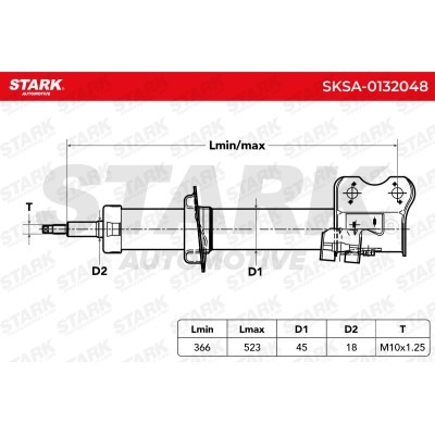 Amortyzator Stark SKSA-0132048 SKSA-0132048 - foto 7