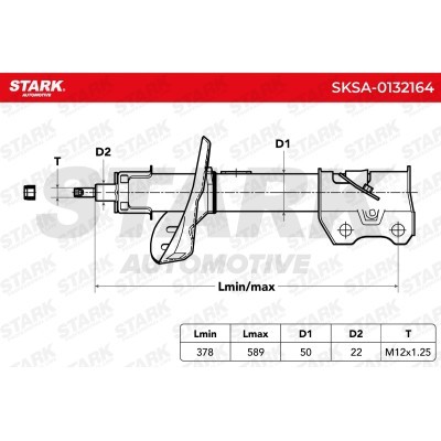 Amortyzator Stark SKSA-0132164 SKSA-0132164 - foto 4