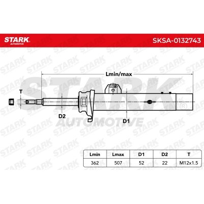 Amortyzator Stark SKSA-0132743 SKSA-0132743 - foto 7