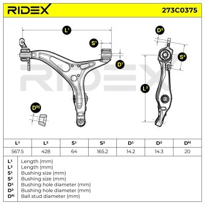 Wahacz RIDEX 273C0375 273C0375 - foto 8