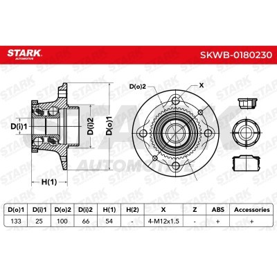 Łożysko Koła Stark SKWB-0180230 SKWB-0180230 - foto 3