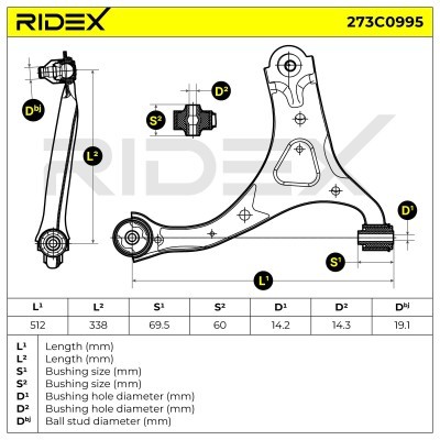 Wahacz RIDEX 273C0995 273C0995 - foto 5