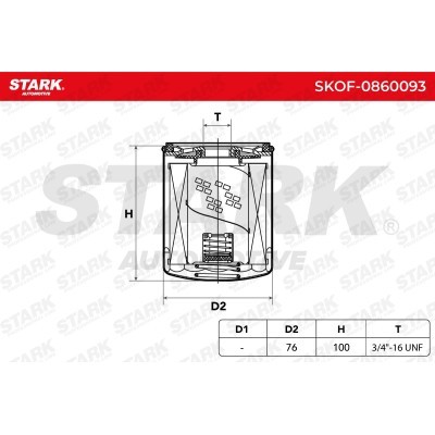 Filtr Oleju Stark SKOF-0860093 SKOF-0860093 - foto 9