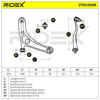 Wahacz RIDEX 273C0208 273C0208 - foto 3