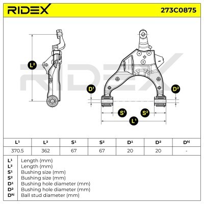Wahacz RIDEX 273C0875 273C0875 - foto 8