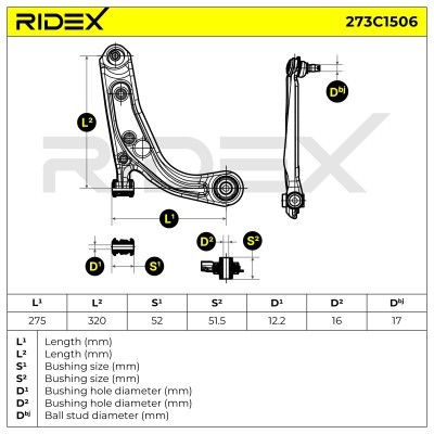 Wahacz RIDEX 273C1506 273C1506 - foto 6