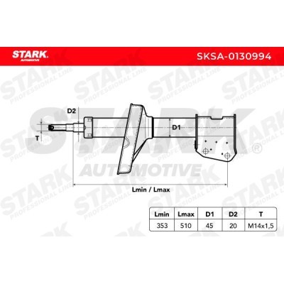 Amortyzator Stark SKSA-0130994 SKSA-0130994 - foto 3