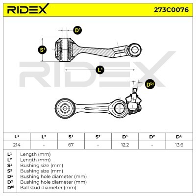 Wahacz RIDEX 273C0076 273C0076 - foto 4