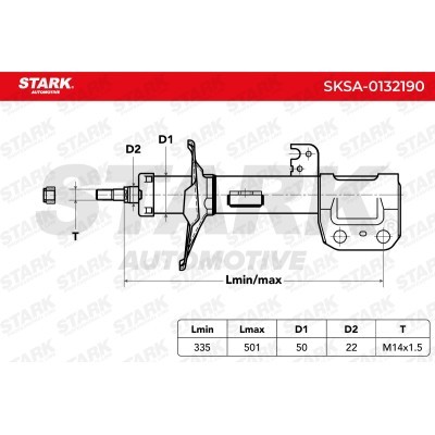 Amortyzator Stark SKSA-0132190 SKSA-0132190 - foto 7