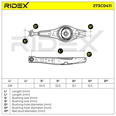 Wahacz RIDEX 273C0411 273C0411 - foto 6