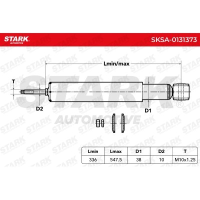 Amortyzator Stark SKSA-0131373 SKSA-0131373 - foto 3