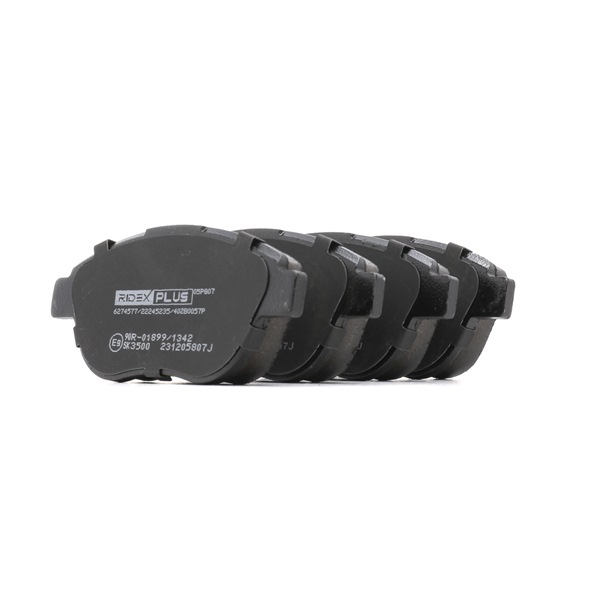 Klocki hamulcowe RIDEX 402B0057P 402B0057P - foto 1
