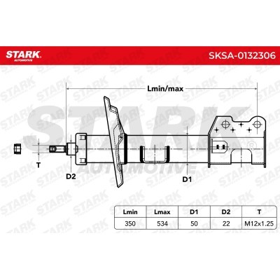 Amortyzator Stark SKSA-0132306 SKSA-0132306 - foto 7
