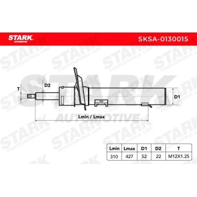 Amortyzator Stark SKSA-0130015 SKSA-0130015 - foto 4