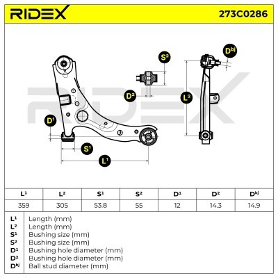 Wahacz RIDEX 273C0286 273C0286 - foto 6