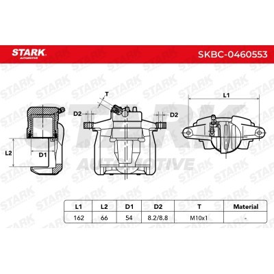 Zacisk Hamulcowy Stark SKBC-0460553 SKBC-0460553 - foto 7