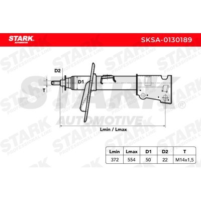 Amortyzator Stark SKSA-0130189 SKSA-0130189 - foto 3