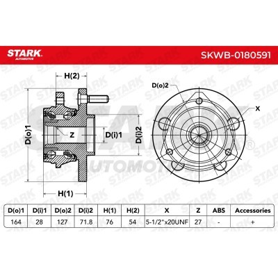 Łożysko Koła Stark SKWB-0180591 SKWB-0180591 - foto 5
