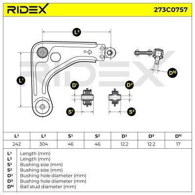 Wahacz RIDEX 273C0757 273C0757 - foto 7