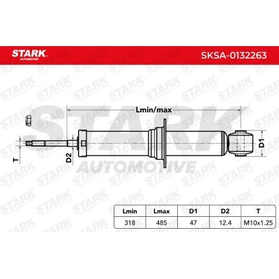 Amortyzator Stark SKSA-0132263 SKSA-0132263 - foto 7