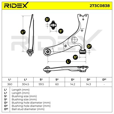 Wahacz RIDEX 273C0838 273C0838 - foto 5