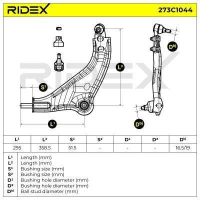 Wahacz RIDEX 273C1044 273C1044 - foto 6