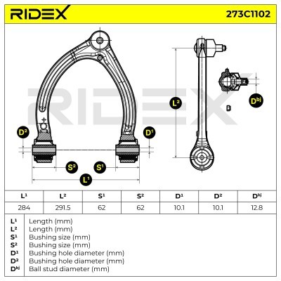 Wahacz RIDEX 273C1102 273C1102 - foto 7