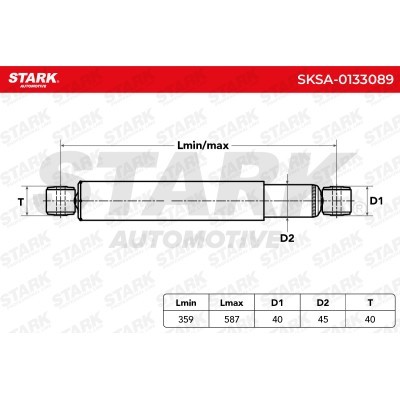 Amortyzator Stark SKSA-0133089 SKSA-0133089 - foto 7
